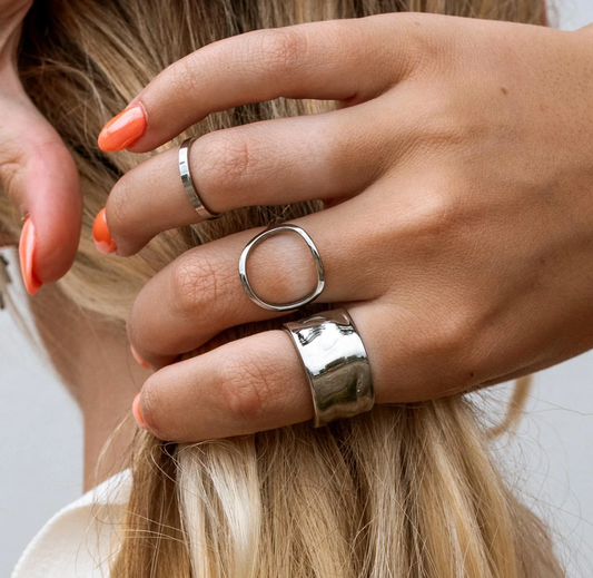 Ocean Ave Ring - Silver