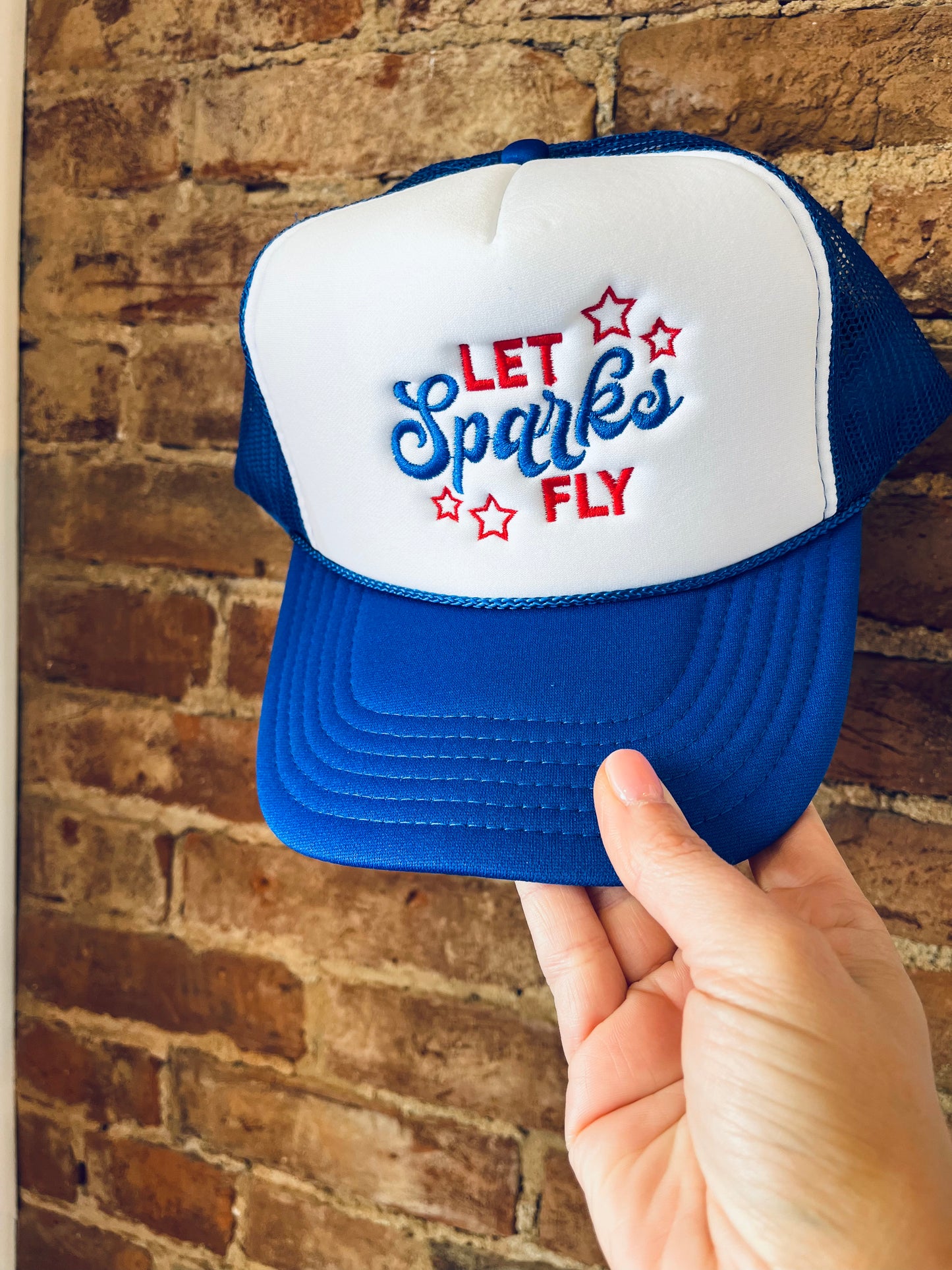 Let Sparks Fly Trucker Hat